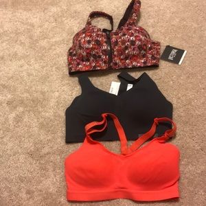 Set of 3 victoria secret sports bras